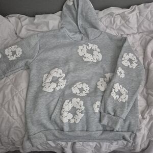 Grey Denim Tears Hoodie Size M